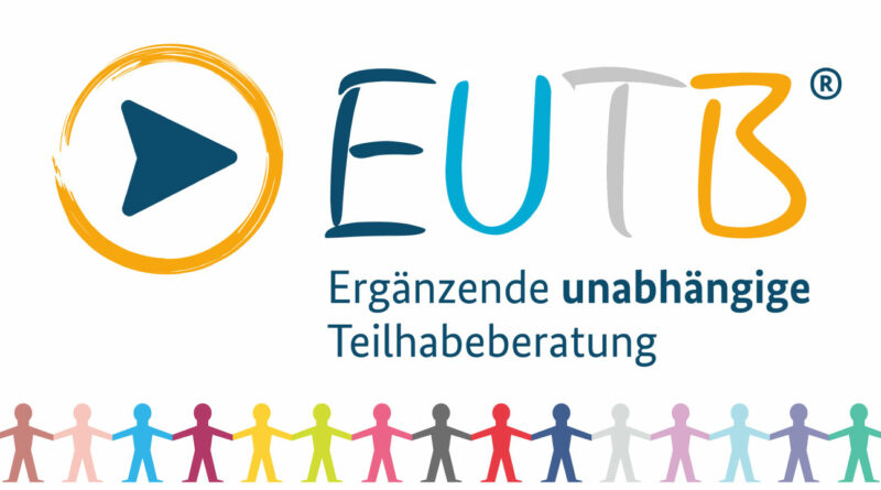 Logo EUTB mit kleinen Figuren